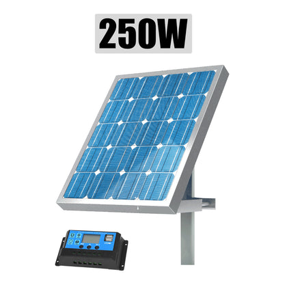 Panou solar gard electric cu suport si regulator NEXON 250W