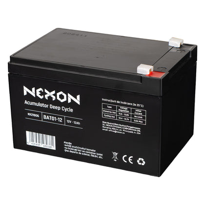 Baterie solara, plumb acid 12V 12Ah NEXON