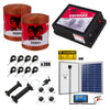 Pachet gard electric DALTOR Defense 6.6J cu Panou Solar și Fir de 2000m