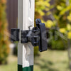 Izolator pentru bandă gard electric T-post NEXON modular negru