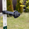 Izolator pentru fir gard electric T-post NEXON modular negru