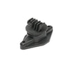 Izolator plat tip diamant negru pentru gard electric NEXON