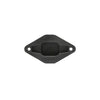 Izolator plat tip diamant negru pentru gard electric NEXON