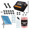 Pachet gard electric NEXON HeavyShock PRO 2.5J cu Solar, Fir 300m, 3 lite, 110kg