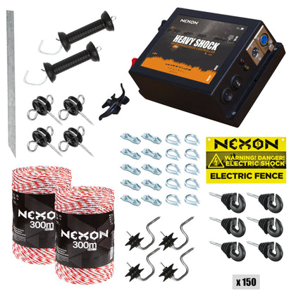 Pachet gard electric NEXON HeavyShock PRO 2.5 J 600m