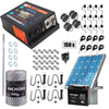 Pachet complet gard electric NEXON HeavyShock PRO 5.0J 12 V cu solar si fir 1000m 6 lite 130kg