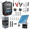 Pachet complet gard electric, NEXON StrongShock 6.6J cu 1000m Fir si solar