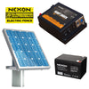 Kit gard electric NEXON HeavyShock PRO 2.5J solar și baterie