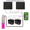 Set pompa submersibila NEXON cu panou solar de 200W