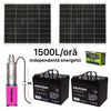 Set pompa submersibila NEXON cu panou solar de 200W