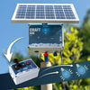 Kit panou solar de 20W cu regulator și baterie 12V/7Ah