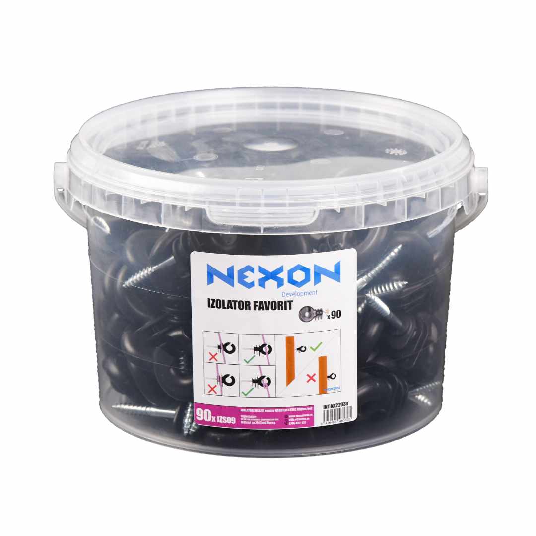 Izolator inelar gard electric NEXON FAVORIT 90 buc-NEXON FARM